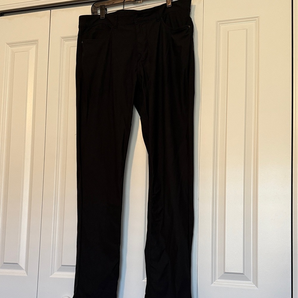 Black Golf Athletic Pants